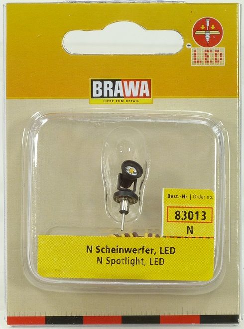 Brawa 83013 N Spotlight w/Reflector