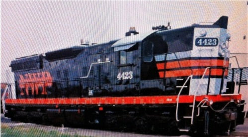 Broadway Limited 5815 HO Northwestern Pacific EMD SD9 Diesel Locomotive # 4423