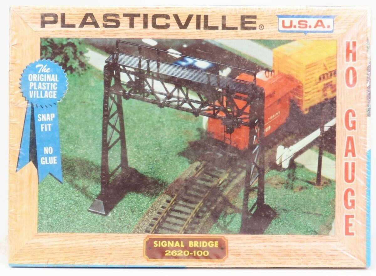 Bachmann 2620 HO Signal Bridge Building Kit