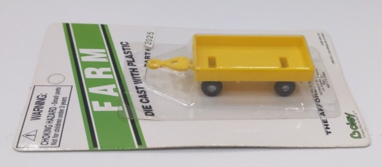 Boley 2025 HO Yellow Flatbed Trailer Small