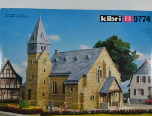 Kibri 9774 HO Church Building Kit
