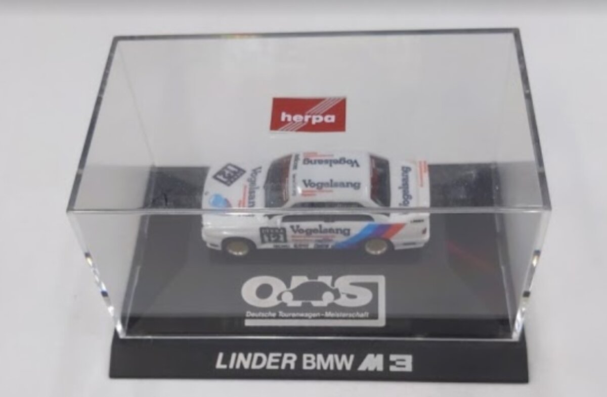 Herpa 3527 HO #12 Linder-Team BMW M3 Racing