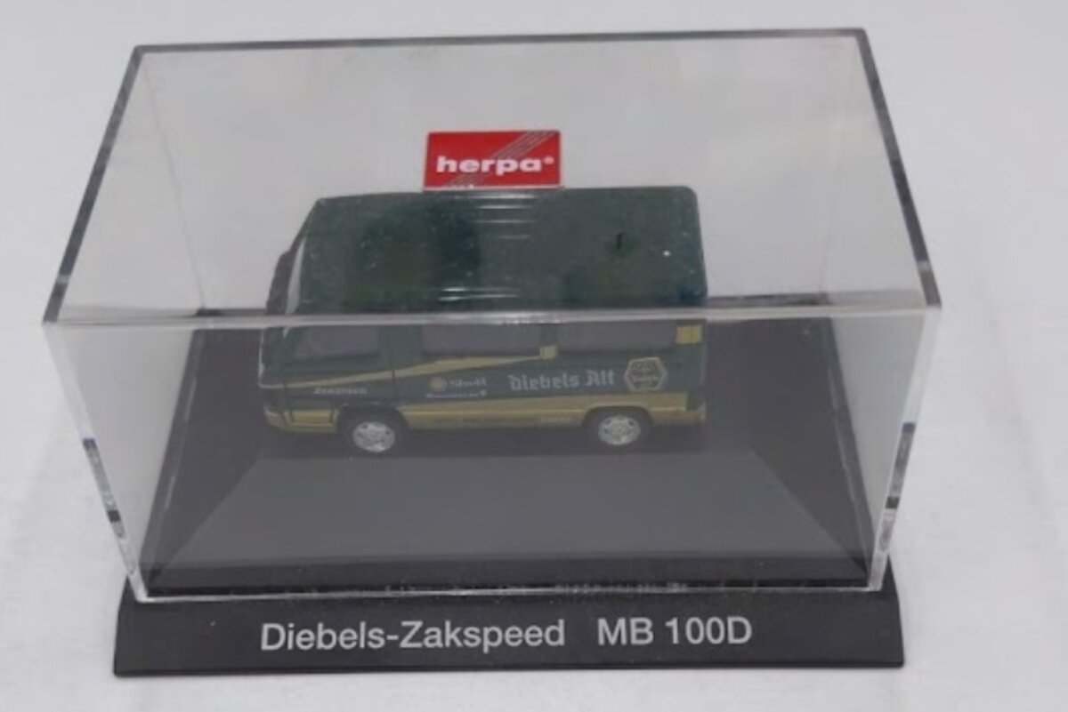 Herpa 035620 HO Diebels-Zakspeed MB 100d