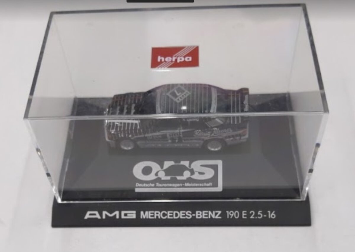 Herpa 3520 HO #7 AMG Mercedes-Benz 190 E 2.5-16 Racing