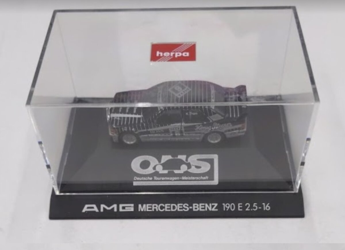 Herpa 3521 HO #6 AMG Mercedes-Benz 190 E 2.5-16 Racing