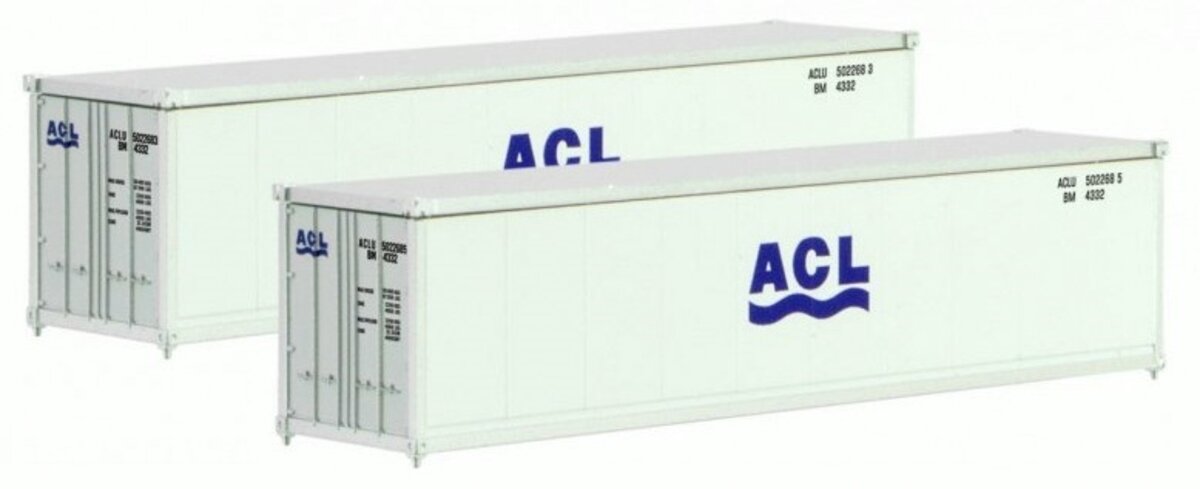Micro-Trains 76100260 Z ACL Container (Set of 2)