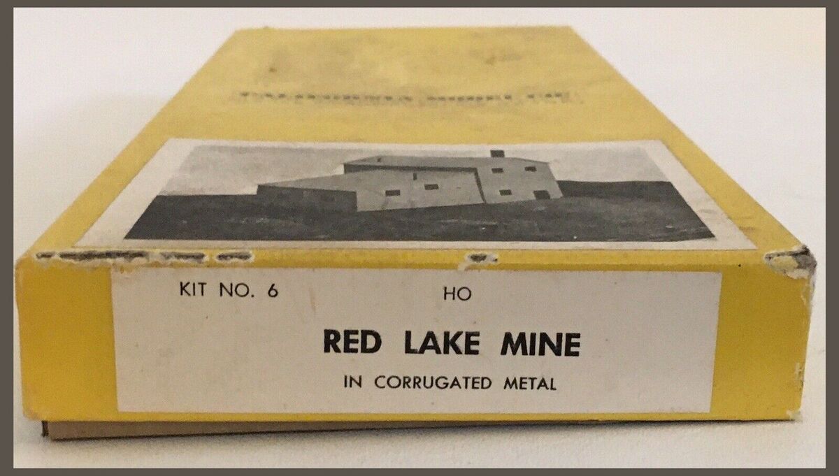 Suydam 6 HO Scale Red Lake Mine Corrugated Metal Kit