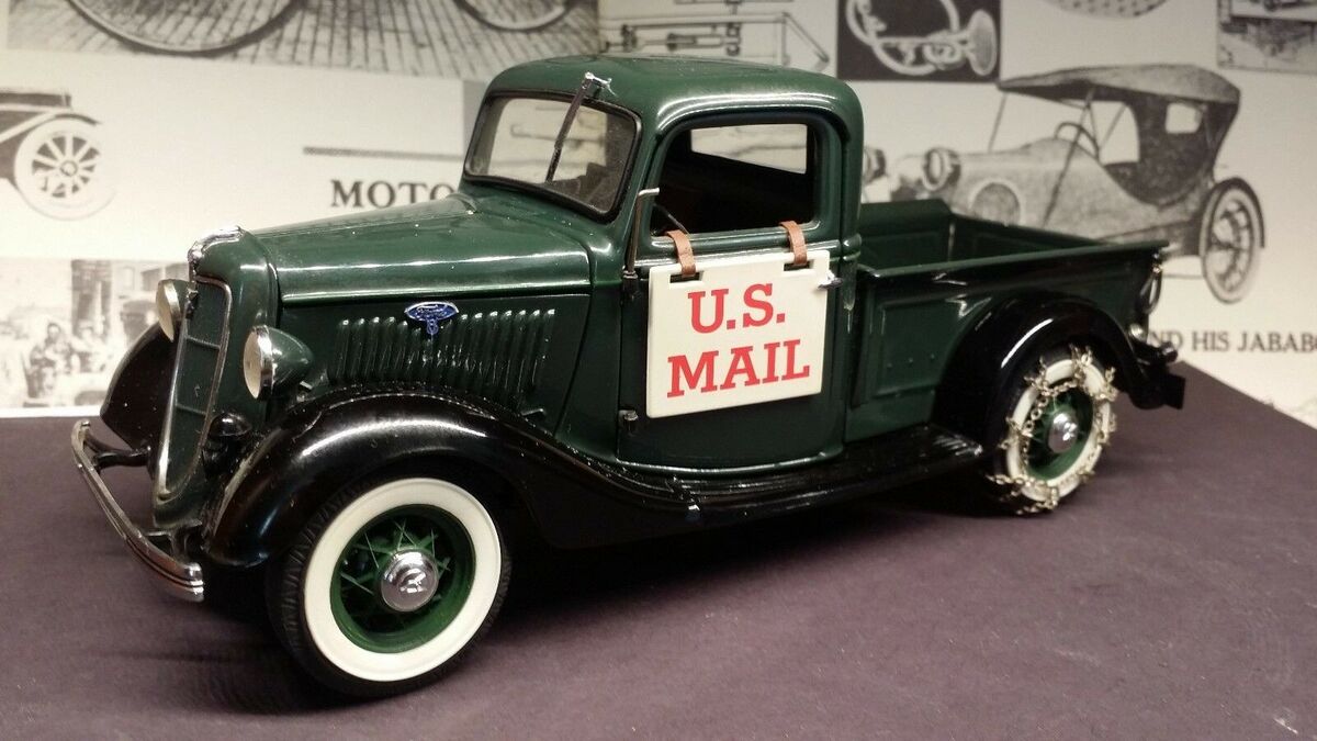 Danbury Mint 063-002 1:24 Die-Cast 1935 U.S. Maill Truck