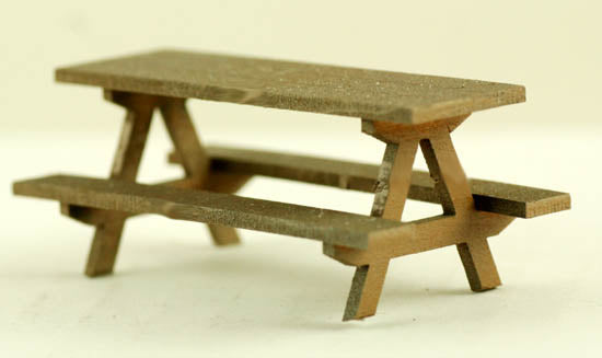 Model Tech Studios D1029 N Scale Picinic Tables