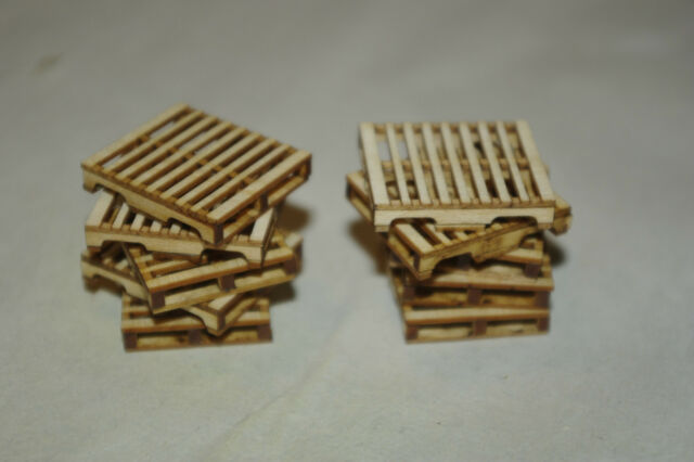 Sequoia Scale Models 2065 O Scale Wooden Pallets