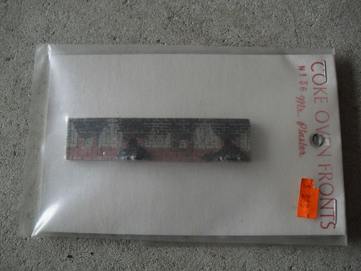 Mr. Plaster 136 N Scale Coke Oven Fronts