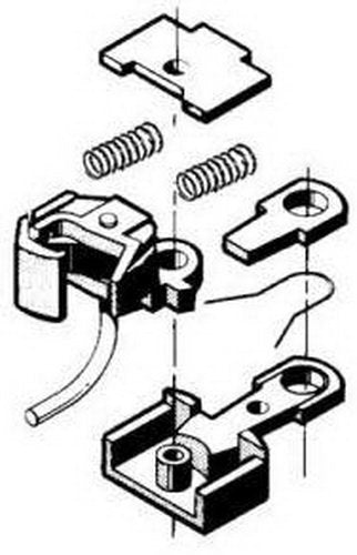 Kadee 832 G Scale and HOn3 Swinging Shank Kit