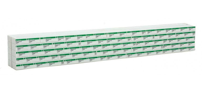 Walthers 933-1112 HO Scale Weyerhaeuser Lumber Center Beam Load