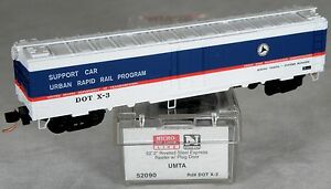 Micro-Trains 05200090 N Scale DOT 52' 2" Riveted Steel Plug Door Reefer #DOT X-3