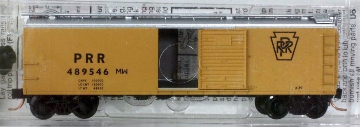 Micro-Trains 12000710 N Pennsylvania 40' Single Door Boxcar #489546