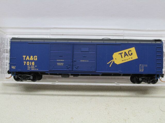 Micro-Trains 07900060 N TA&G 50' Double Door Wagon Top Boxcar #7016