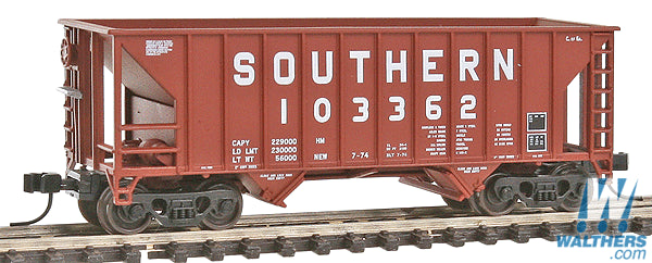 Walthers 932-50114 N Scale Greenville 100T 2 - Bay hopper