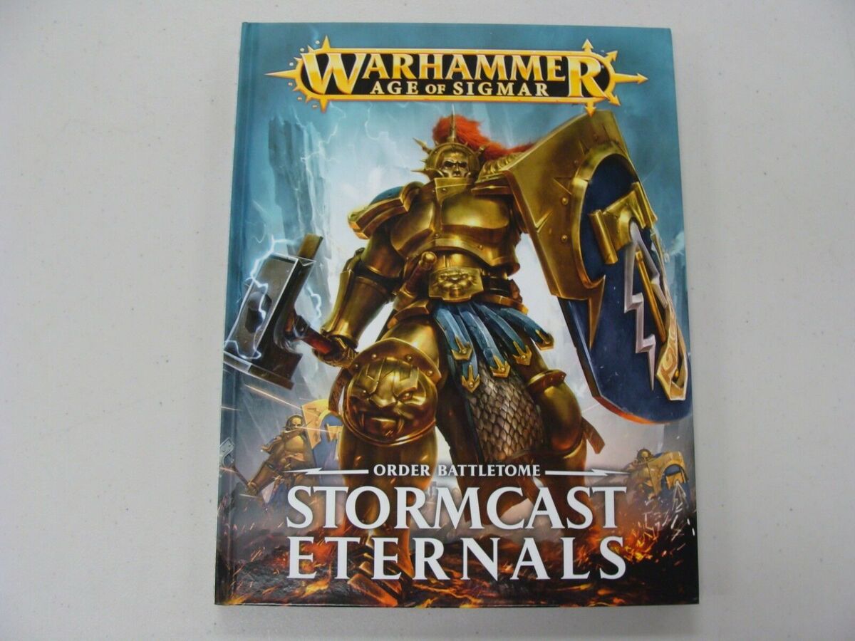 Games Workshop 001 Warhmmer Age of Sigmar Order Battletome Stormcast Eternals