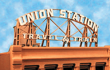 Bar Mills 0117 N/HO Scale Union Station Billboard