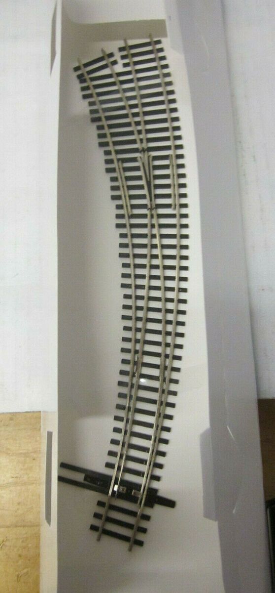 Walthers 948-888 HO Code 83 #7.5 Left Hand Curved Turn Out Track Switch