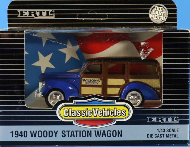 Ertl 2517 1:43 Wilson's 1940 Woody Station Wagon Classic Vehicles