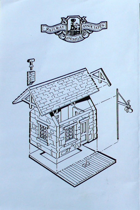 Railway Accessories 306 Deer Creek-Mackinaw Way Station Kit