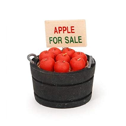 Darice 2316-26 O Scale Timeless Minis Buckets of Apples for Sale