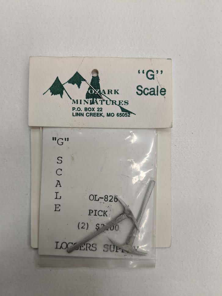 Ozark Miniatures OL-826 G Scale Picks (Pack of 2)