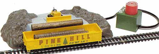 Tyco 914 Ho Scale Operating Log Loader Building Kit
