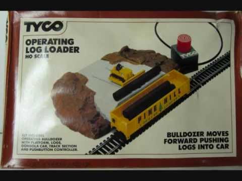 Tyco 914 Ho Scale Operating Log Loader Building Kit