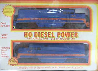 AHM 5040-09 HO Diesel Chicago & Eastern Illinois Train Pack