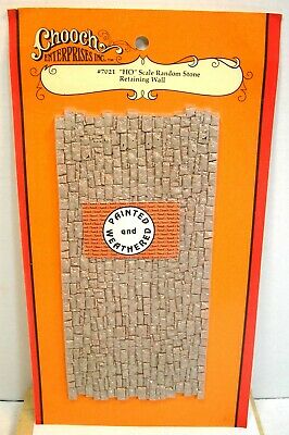 Chooch 7021 HO Random Stone Retaining Wall