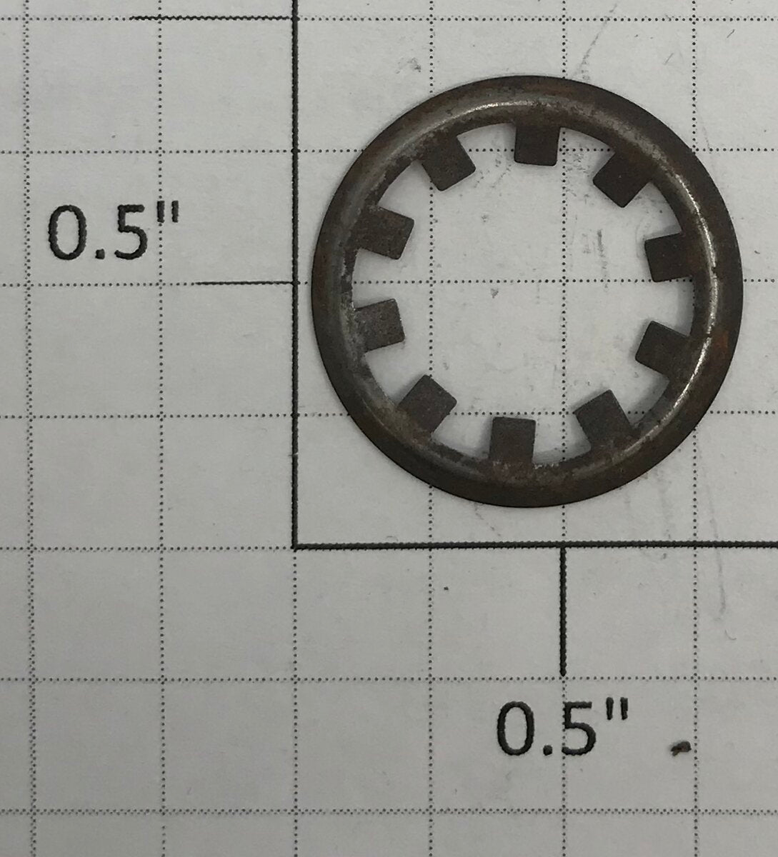 Acme 011000 1/2" Shaftl Retaining Lock Washer