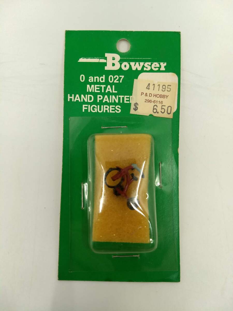 Bowser 013783 O Metal Hand Painted Tricycle