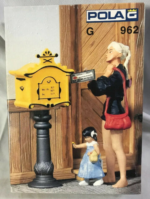Pola 962 G Scale MailBoxes (Box of 3)