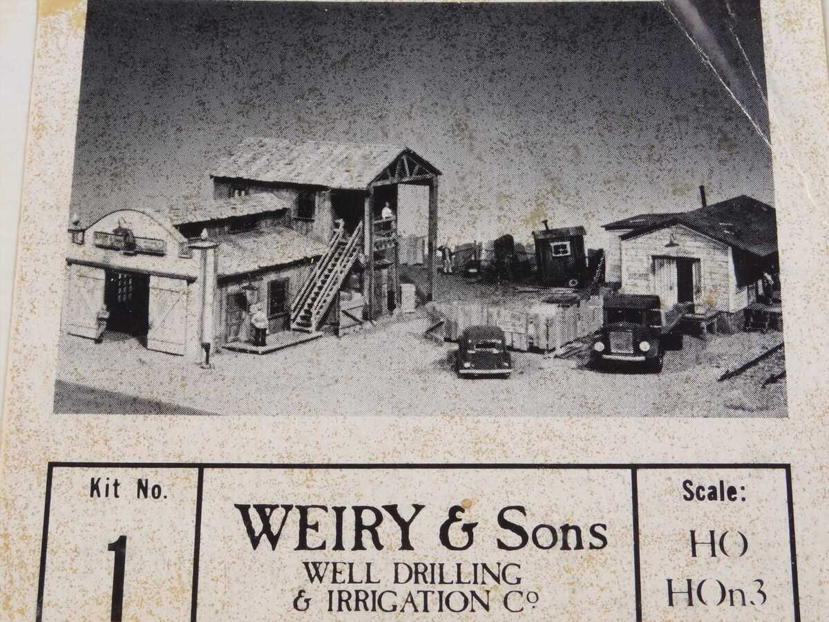 Builders-in-Scale 1 HO/HOn3 Weiry & Sons Well Drilling & Irrigation Company Kit
