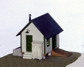 Crow River 303 O Scale Yard Shed Office Building Kit