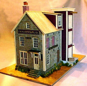 Crow River 305 O Scale F.B. Slyvester Supply Co. Building Kit