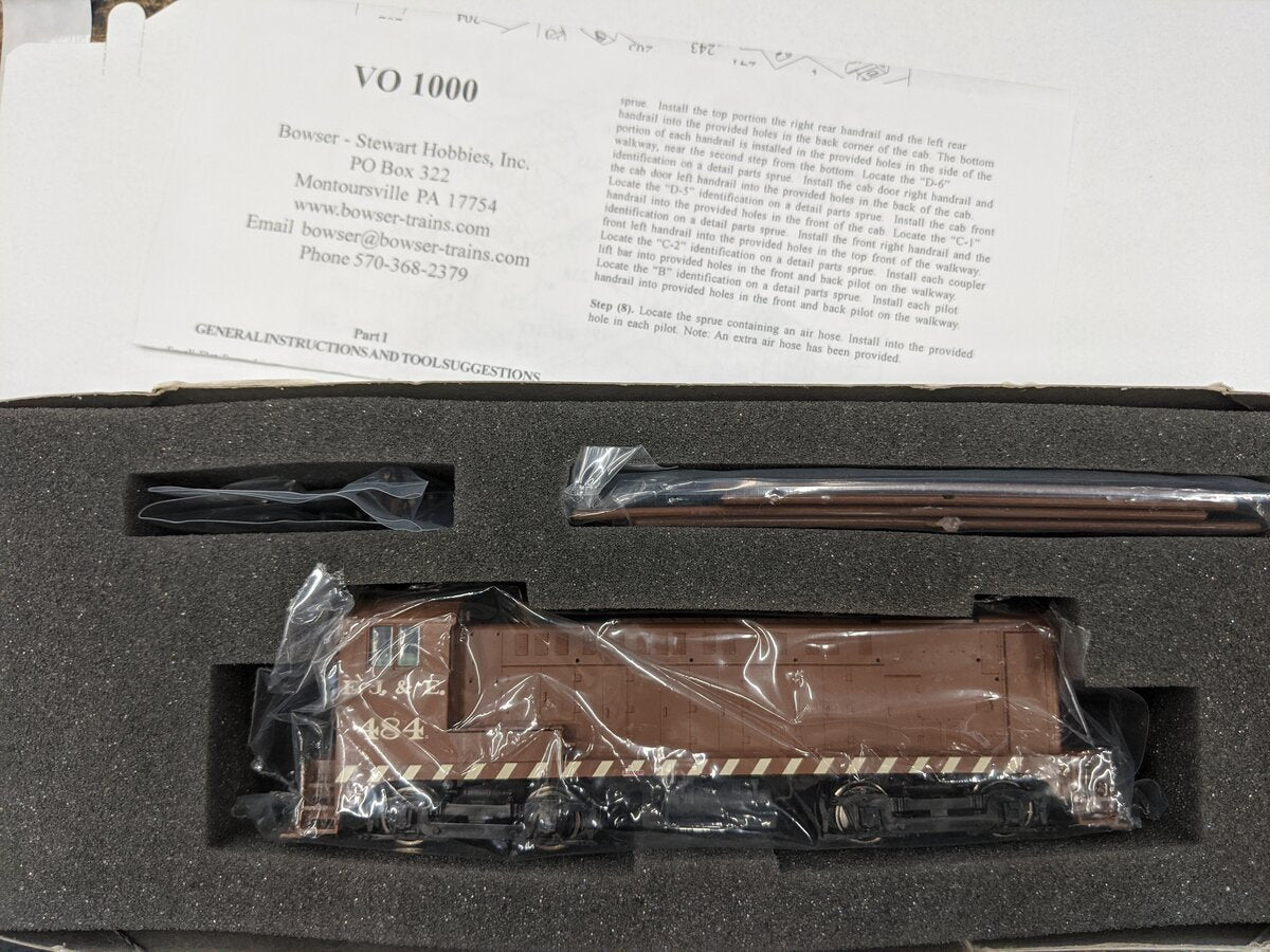 Stewart 691-4758 HO BALDWIN VO-1000 EJ&E #484 DCC-READY