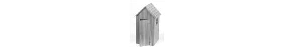Tichy 1025 HO Outhouses