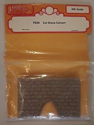 Chooch 7038 HO Scale Cut Stone Culvert (Pack of 2)