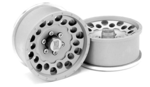 Vanquish IRC00331 Incision KMC 1.9" Wheels XD129 Holeshot Clear Anodized