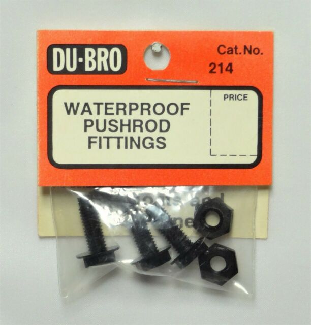 Dubro 214 Waterproof Pushrod Fittings