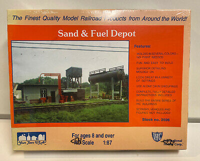 IHC 3506 HO Sand and Fuel Depot Building Kit