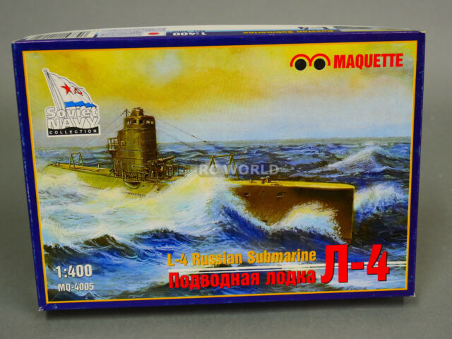 Maquett MG-4005 1:400 L-4 Russian Submarine Ship Model Kit