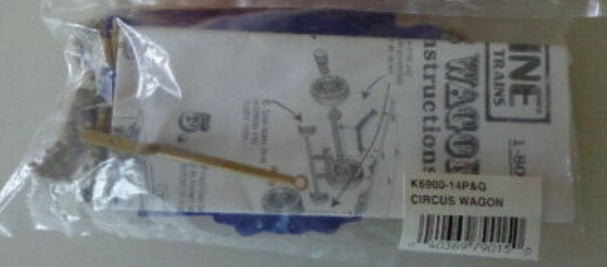 K-Line K6900-14 O Purple P & G Circus Wagon Kit