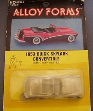 Alloy Forms H-2033 HO Scale 1953 Buick Skylark Convertible Diecast Kit