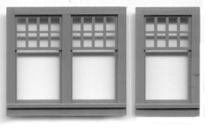 Grandt Line 3742 62"x52" Double 32"x52" Single Window Set