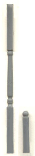 Grandt Line 3528 O Scale Porch and Newel Post