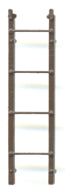 Grandt Line 65 O Scale B&SR 4 Rung Ladder